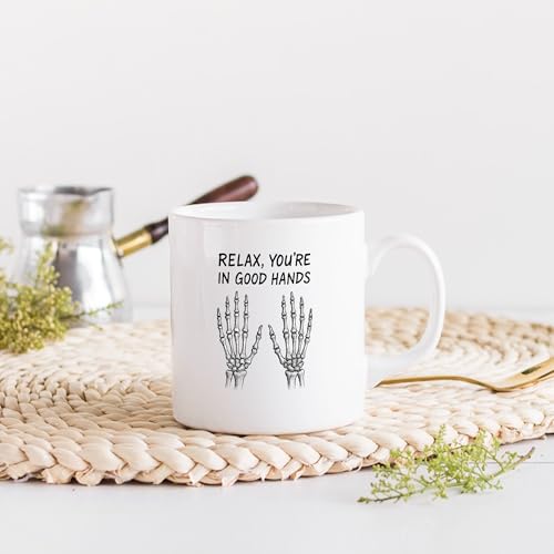 Relax You re In Good Hands Orthopedist Gift | Ceramic Coffee Mug | 11 OZ