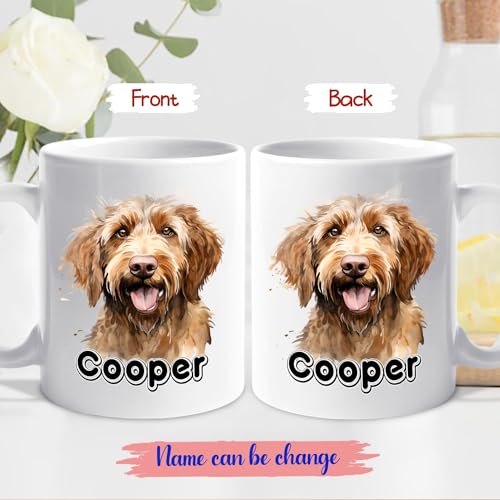 Brown Labradoodles Personalized Labradoodle | Customised Coffee Mug | 11 OZ