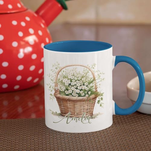 Customized Baby s Breath Personalized Name | Customised Coffee Mug | 11 OZ