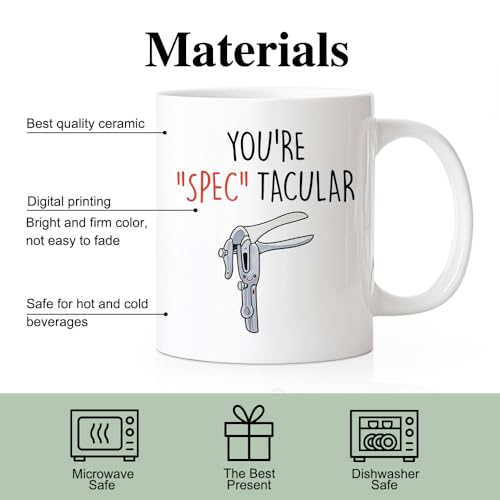 RZHV You re Spectacular Funny OBGYN | Ceramic Coffee Mug | 11 OZ