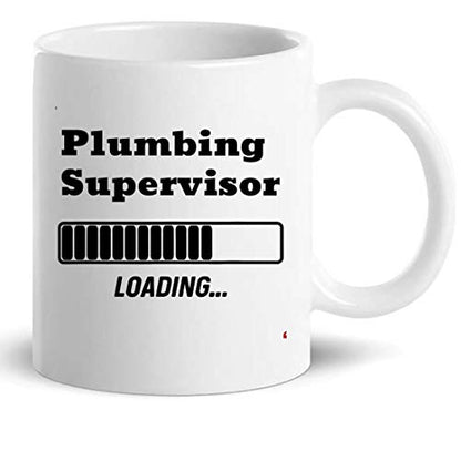 New Plumbing Supervisor Loading Gifts Student | Ceramic Coffee Mug | 11 OZ