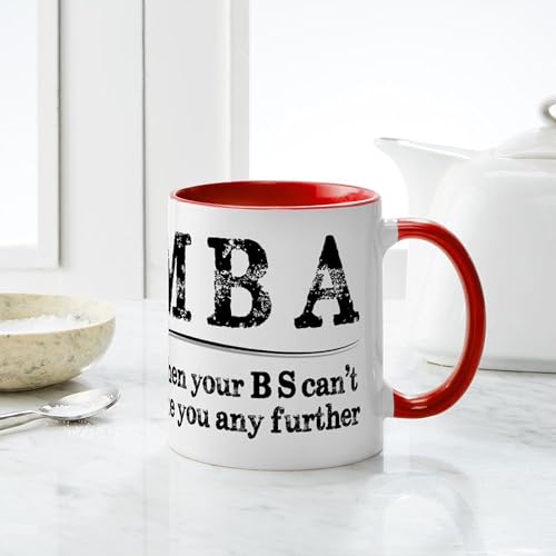 MBA Masters Degree Graduation Gifts Scholar | Ceramic Coffee Mug | 11 OZ