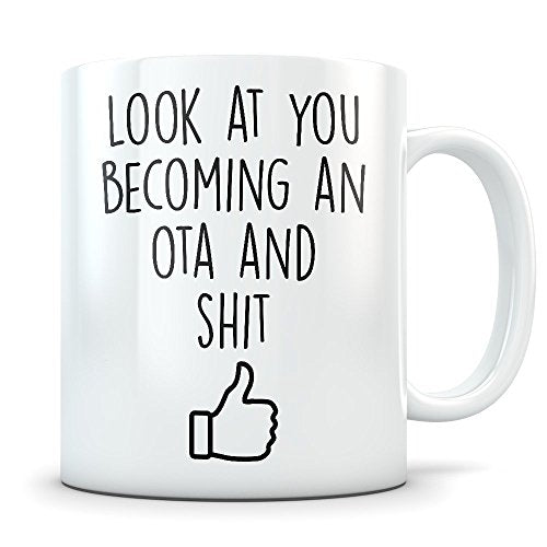 OTA Graduation Gifts Future Occupation Therapy | Ceramic Coffee Mug | 11 OZ