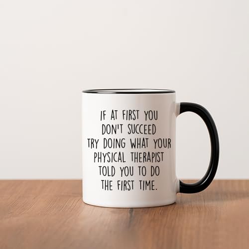 Funny Physical Therapist Novelty Thank You | Ceramic Coffee Mug | 11 OZ