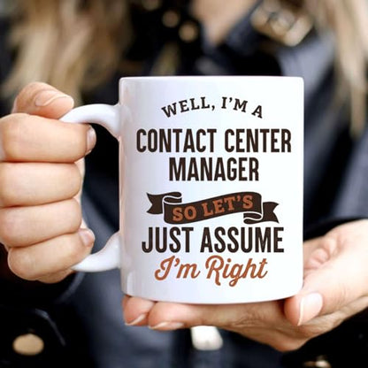 Graduation Gift Well I m Contact Center | Ceramic Coffee Mug | 11 OZ