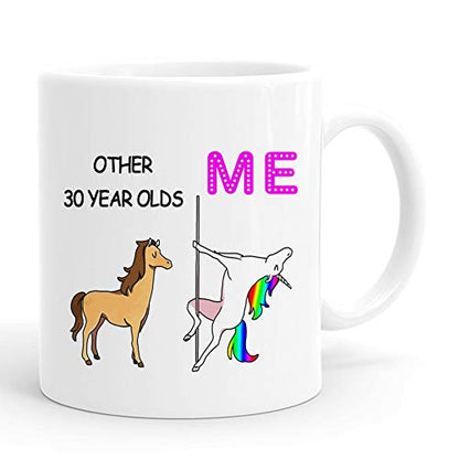 Funny 30th Birthday Gifts for Women 1992 30 | Ceramic Coffee Mug | 11 OZ