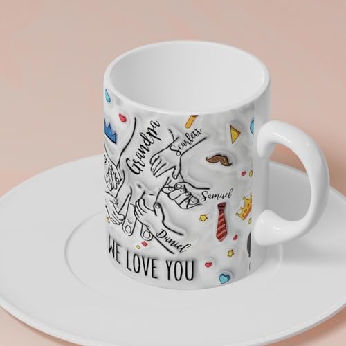Funny Personalized Grandpa You Hold Our | Customised Coffee Mug | 11 OZ