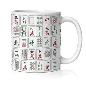 Mahjong Gifts for Women Gift Mah Jong Players | Ceramic Coffee Mug | 11 OZ