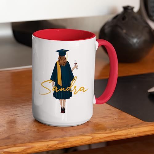 Personalized Graduation Class of 2024 Now | Customised Coffee Mug | 11 OZ