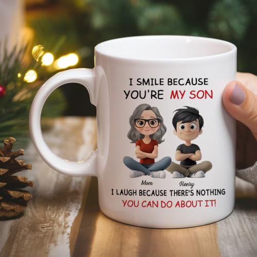 Wrappiness Personalized To My Son with | Customised Coffee Mug | 11 OZ