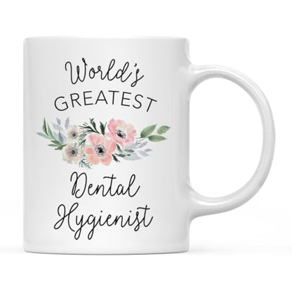 Gift for Women World s Greatest Dental Funny | Ceramic Coffee Mug | 11 OZ