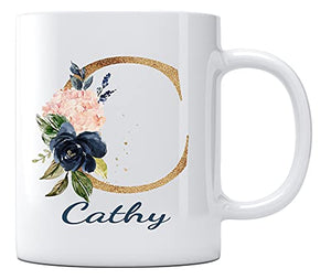 Mothers Day Presents with Name Cathy Gift from | Ceramic Coffee Mug | 11 OZ