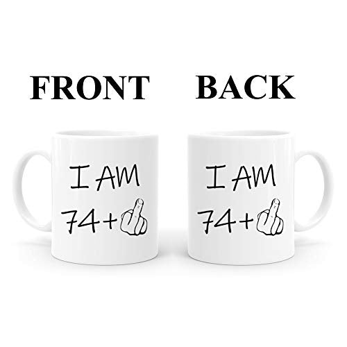 joey 75th Birthday Gift for Men Funny Gag I AM | Ceramic Coffee Mug | 11 OZ