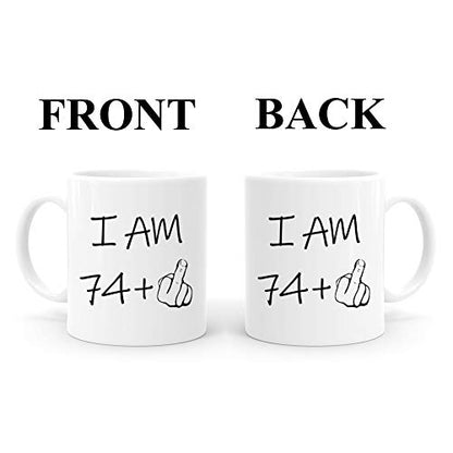 joey 75th Birthday Gift for Men Funny Gag I AM | Ceramic Coffee Mug | 11 OZ