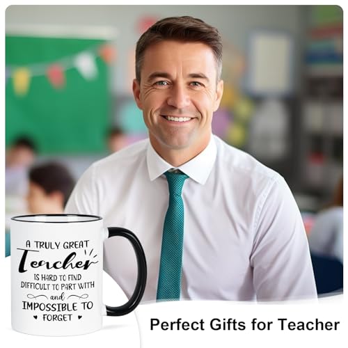 YHRJWN Teacher Appreciation Gifts for Women | Ceramic Coffee Mug | 11 OZ