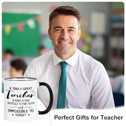 YHRJWN Teacher Appreciation Gifts for Women | Ceramic Coffee Mug | 11 OZ
