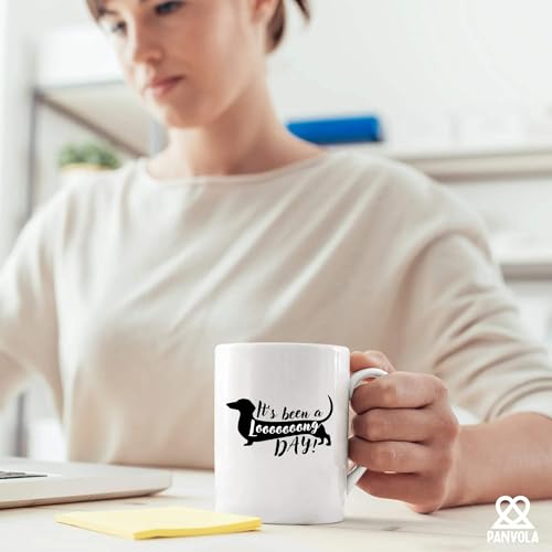It s Been A Long Day Dachshund Gifts Funny Dog | Ceramic Coffee Mug | 11 OZ
