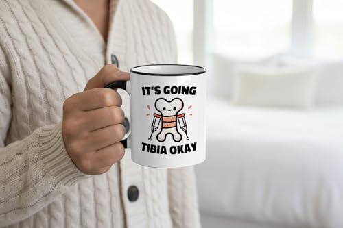 After Knee Surgery Recovery Gifts Get Well | Ceramic Coffee Mug | 11 OZ