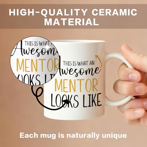 This Is What An Awesome Mentor Looks Like | Ceramic Coffee Mug | 11 OZ
