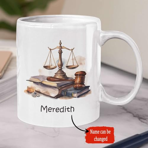 Awesome Lawyer Personalized Name Funny | Customised Coffee Mug | 11 OZ