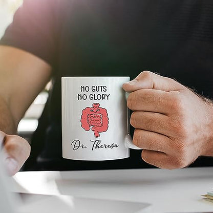 No Guts Glory Personalized | Customised Coffee Mug | 11 OZ