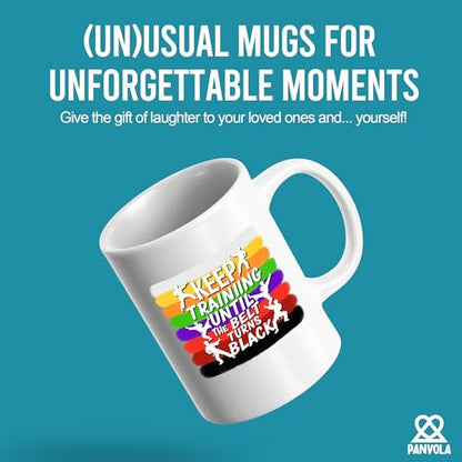 Keep Training Until The Belt Turns Funny Jiu | Ceramic Coffee Mug | 11 OZ