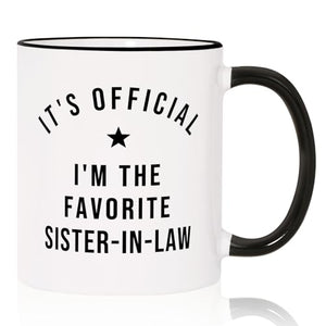 Mothers Day Gifts for Sister in Law Favorite | Ceramic Coffee Mug | 11 OZ