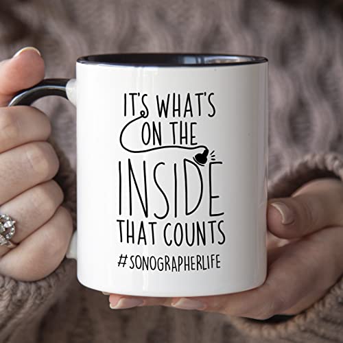 Sonographer Sonography Gifts Ultrasound Tech | Ceramic Coffee Mug | 11 OZ