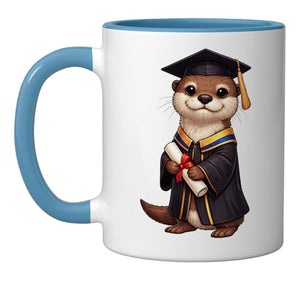 Cute Otter Graduation Doctorate | Ceramic Coffee Mug | 11 OZ