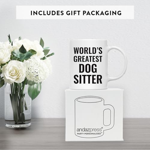 Gift for Men or Women World s Greatest Dog | Ceramic Coffee Mug | 11 OZ