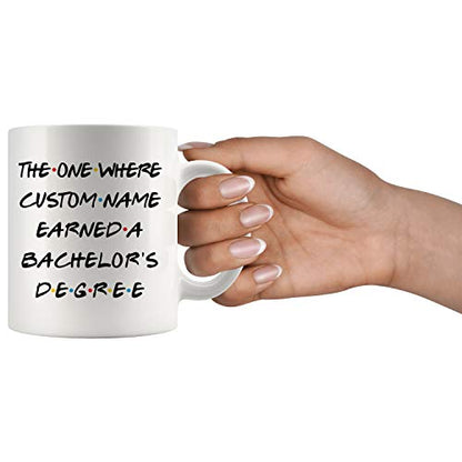 Personalized Bachelor s Degree Graduation | Customised Coffee Mug | 11 OZ