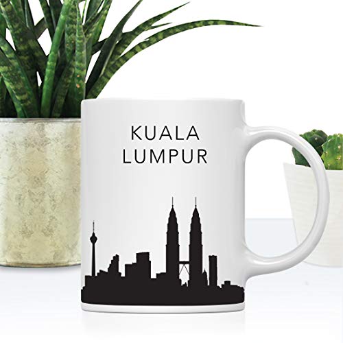 Tourist Travel Souvenir Gift Kuala Lumpur | Ceramic Coffee Mug | 11 OZ