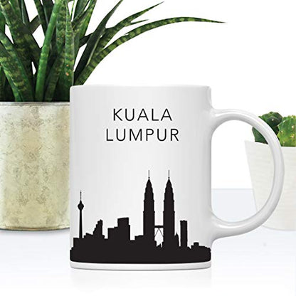 Tourist Travel Souvenir Gift Kuala Lumpur | Ceramic Coffee Mug | 11 OZ