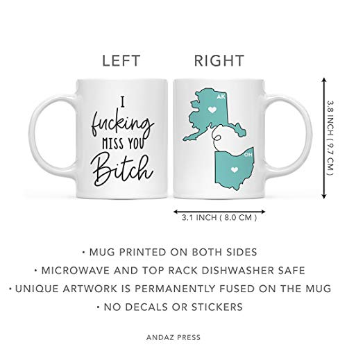 Funny Rude Long Distance Self Student | Ceramic Coffee Mug | 11 OZ