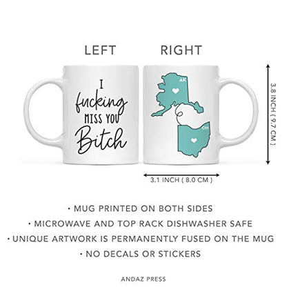 Funny Rude Long Distance Self Student | Ceramic Coffee Mug | 11 OZ