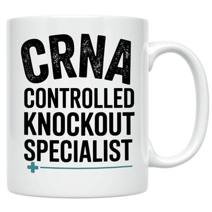 Nurse Anesthetist Gift for Men and Women CRNA | Ceramic Coffee Mug | 11 OZ