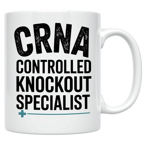 Nurse Anesthetist Gift for Men and Women CRNA | Ceramic Coffee Mug | 11 OZ