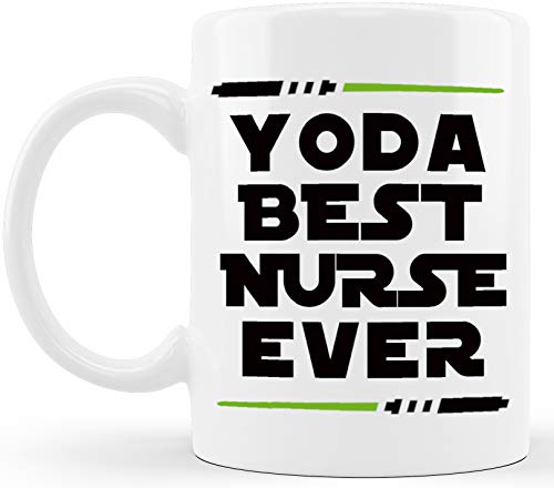 Yo Da Best Nurse Funny Gifts Gift Ideas for | Ceramic Coffee Mug | 11 OZ