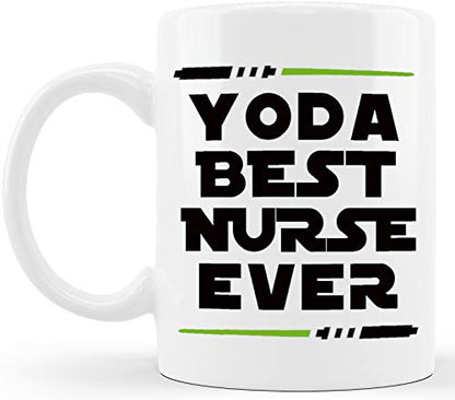 Yo Da Best Nurse Funny Gifts Gift Ideas for | Ceramic Coffee Mug | 11 OZ