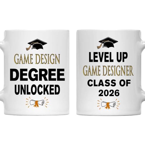 Class of 2026 Graduation Level Up Game | Ceramic Coffee Mug | 11 OZ