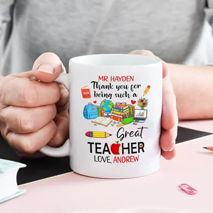 Personalized Thank You For Being Such A | Customised Coffee Mug | 11 OZ
