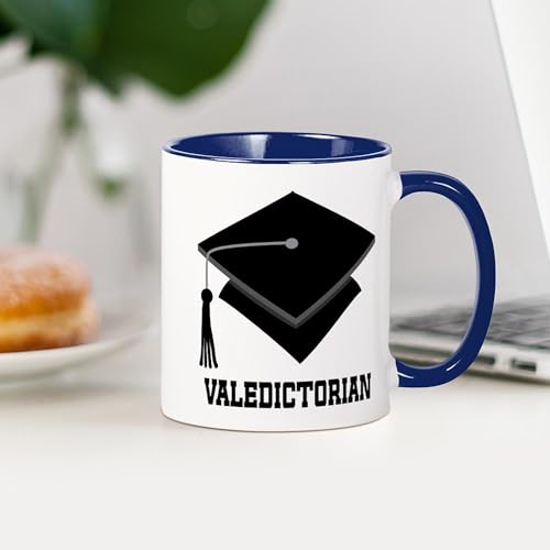 Valedictorian Grad Hat | Ceramic Coffee Mug | 11 OZ