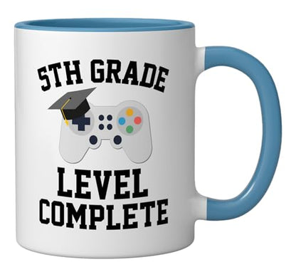 5th grade level complete graduation graduate | Ceramic Coffee Mug | 11 OZ