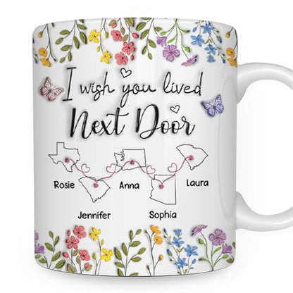 Wrappiness Gifts for My Best Friend Woman Wish | Ceramic Coffee Mug | 11 OZ
