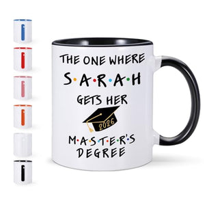 Personalized Master s Graduation Class of | Customised Coffee Mug | 11 OZ