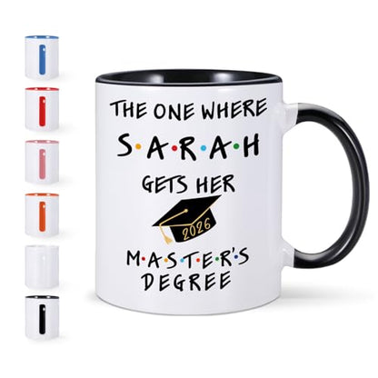 Personalized Master s Graduation Class of | Customised Coffee Mug | 11 OZ