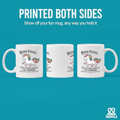 Bitch Please I m So Fabulous Funny Unicorn | Ceramic Coffee Mug | 11 OZ