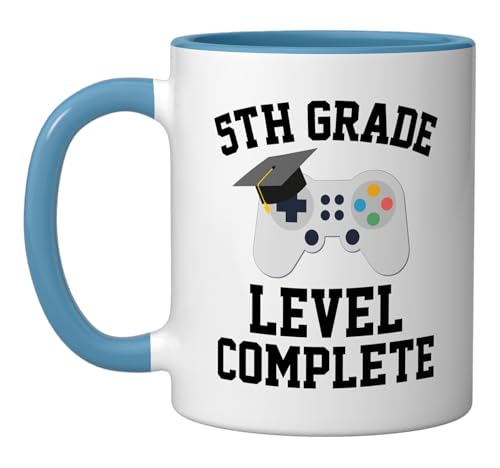5th grade level complete graduation graduate | Ceramic Coffee Mug | 11 OZ