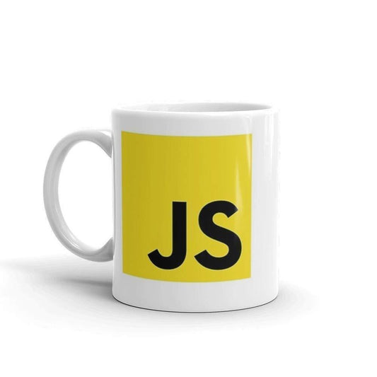 Javascript Logo Mug: Gift for Developers - UK Made