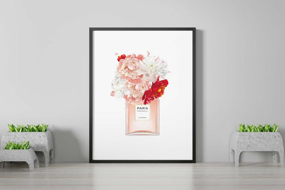 Perfume Bottle Bedroom Modern Fashion Wall Art Home Room Decor Print Poster